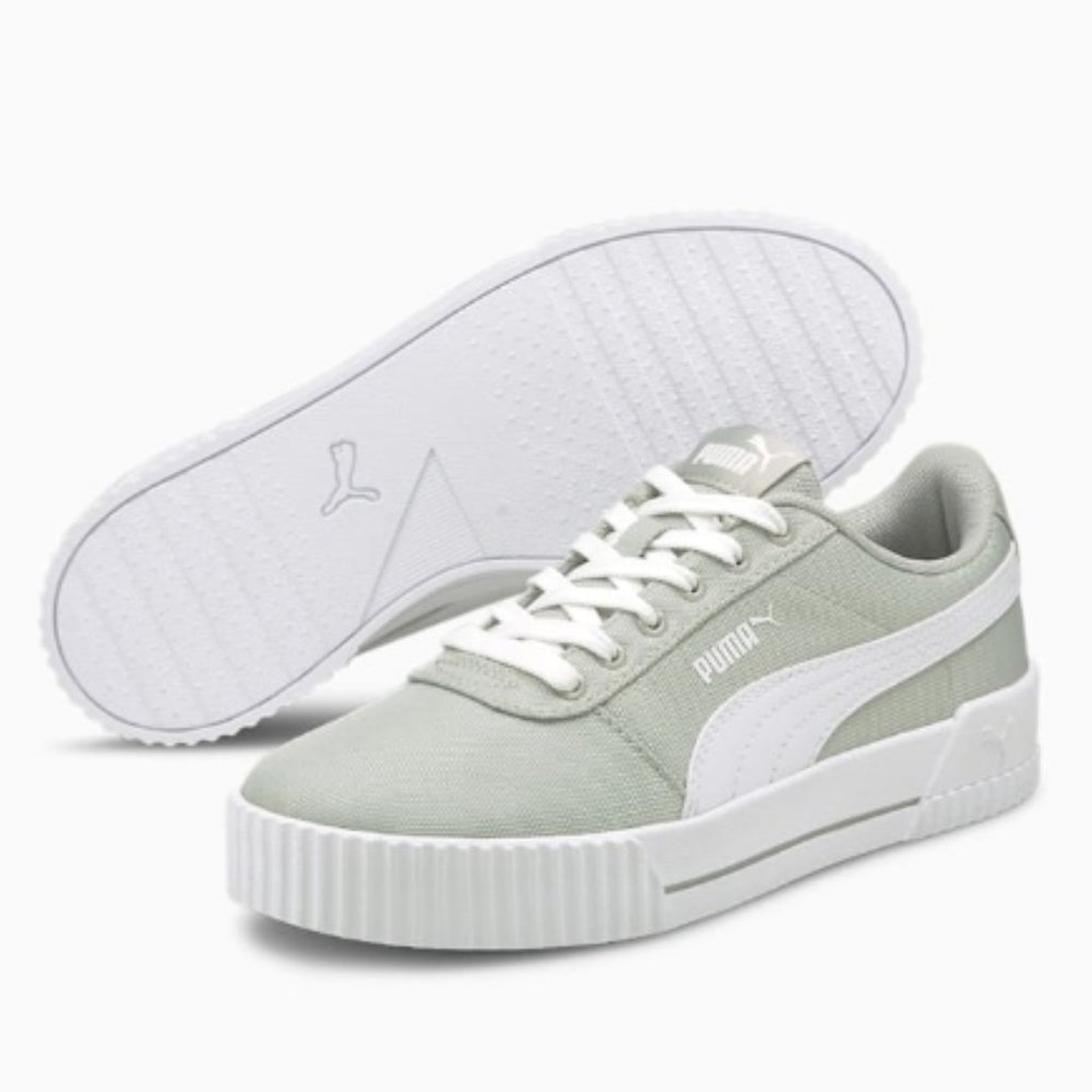 NWT Puma Carina Canvas Women's Soft Foam Sneaker